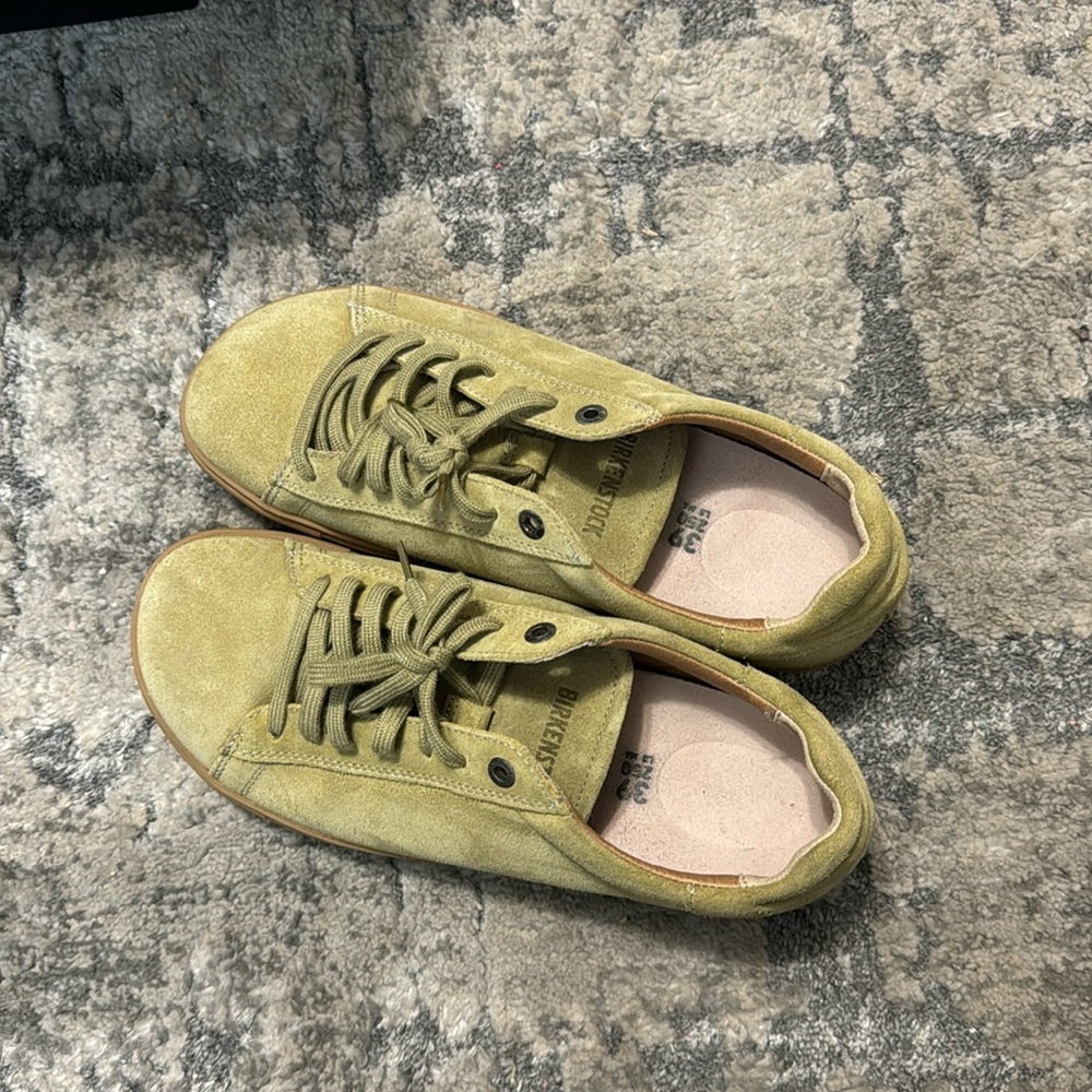 Birkenstock Bend suede leather in Khaki